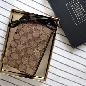 Tan Coach Wallet